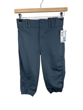 Champro Dark Gray Baseball Pant Knicker Style Youth Size Large